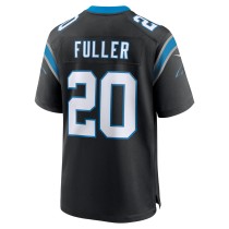 Men's Carolina Panthers Jordan Fuller Number 20 Nike Black Game Jersey