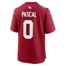 Men's Arizona Cardinals Zach Pascal Number 0 Nike Cardinal Game Player Jersey