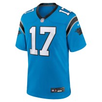 Men's Carolina Panthers Xavier Legette Number 17 Nike Blue Alternate Game Jersey