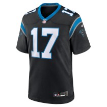 Men's Carolina Panthers Xavier Legette Number17 Nike Black 2024 NFL First Round Pick Game Player Jersey