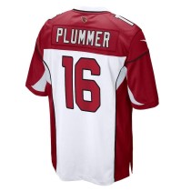 Men's Arizona Cardinals Jake Plummer Number 16 Nike White Retired Player Game Jersey