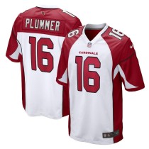 Men's Arizona Cardinals Jake Plummer Number 16 Nike White Retired Player Game Jersey