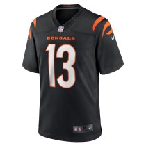 Men's Cincinnati Bengals Ken Riley Number 13 Nike Black Retired Player Game Jersey