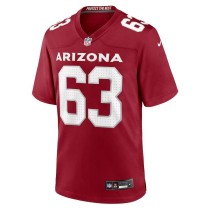 Men's Arizona Cardinals Trystan Colon Number 63 Nike Cardinal Team Game Jersey