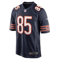 Men's Chicago Bears Cole Kmet Number 85 Nike Navy Player Game Jersey