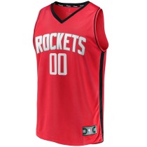 Men's Houston Rockets Fanatics Red Fast Break Custom Replica Jersey