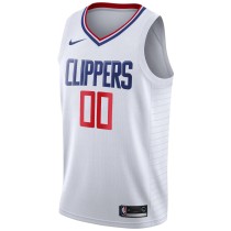 Men's LA Clippers Nike White Swingman Custom Jersey