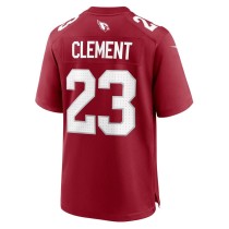 Men's Arizona Cardinals Corey Clement Number 23 Nike Cardinal Team Game Jersey