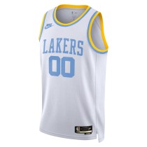 Unisex Los Angeles Lakers Nike White Custom Swingman Jersey