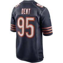 Men's Chicago Bears Richard Dent Number 95 Nike Navy Game Retired Player Jersey