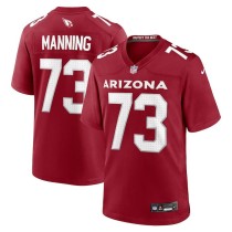 Men's Arizona Cardinals Ilm Manning Number 73 Nike Cardinal Team Game Jersey