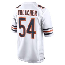 Men's Chicago Bears Brian Urlacher Number 54 Nike White Game Retired Player Jersey