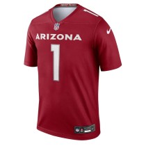 Men's Arizona Cardinals Kyler Murray Number 1 Nike Cardinal Legend Jersey