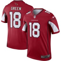 Men's Arizona Cardinals A.J. Green Number 18 Nike Cardinal Legend Jersey