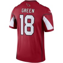 Men's Arizona Cardinals A.J. Green Number 18 Nike Cardinal Legend Jersey