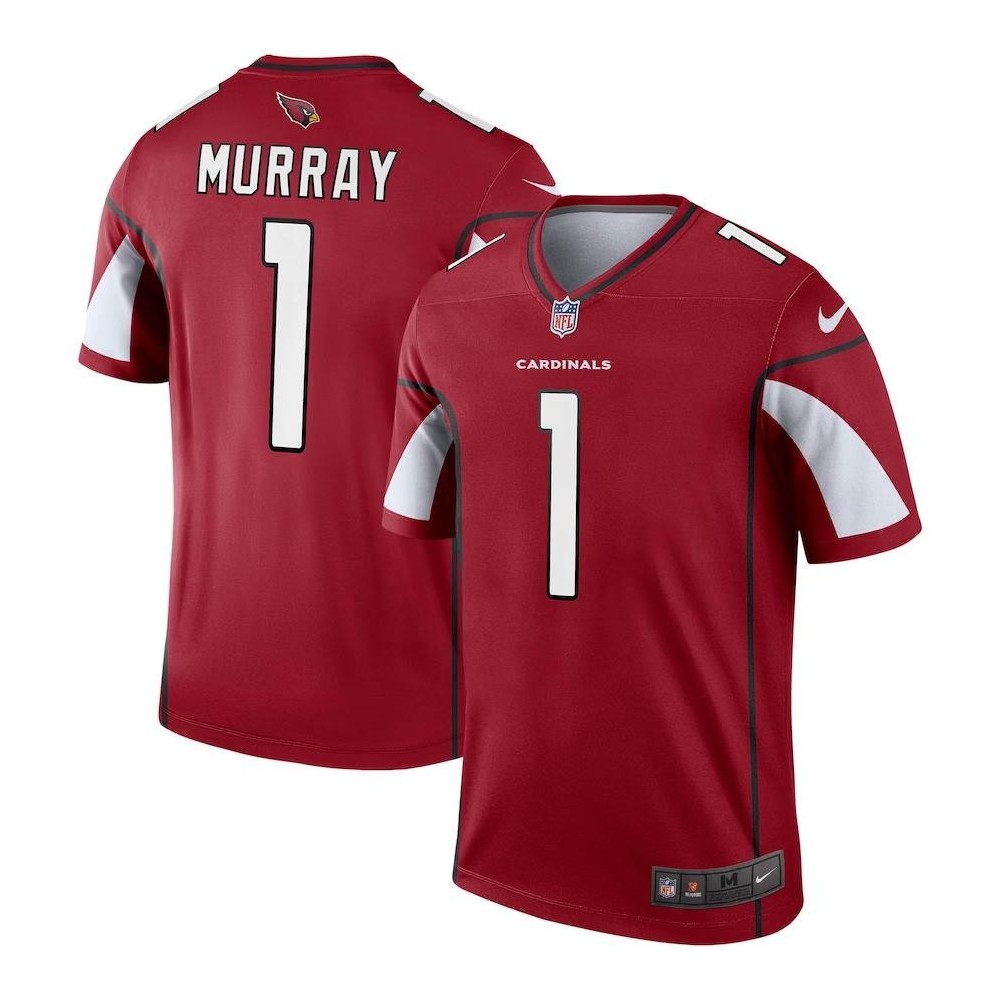 Men's Arizona Cardinals Kyler Murray Number 1 Nike Cardinal Legend Player Jersey