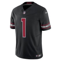 Men's Arizona Cardinals Kyler Murray Number 1 Nike Black Vapor F.U.S.E. Limited Jersey