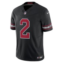 Men's Arizona Cardinals Marquise Brown Number 2 Nike Black Vapor F.U.S.E. Limited Jersey