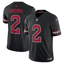 Men's Arizona Cardinals Marquise Brown Number 2 Nike Black Vapor F.U.S.E. Limited Jersey