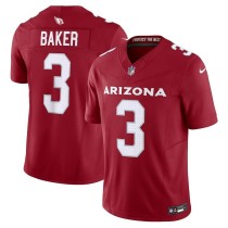 Men's Arizona Cardinals Budda Baker Number 3 Nike Cardinal Vapor F.U.S.E. Limited Jersey