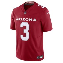 Men's Arizona Cardinals Budda Baker Number 3 Nike Cardinal Vapor F.U.S.E. Limited Jersey