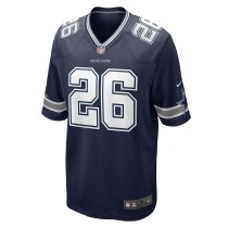 Men's Dallas Cowboys DaRon Bland Number 26 Nike Navy Player Game Jersey