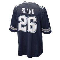 Men's Dallas Cowboys DaRon Bland Number 26 Nike Navy Player Game Jersey