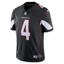 Men's Arizona Cardinals Rondale Moore Number 4 Nike Black Alternate Vapor Limited Jersey