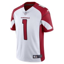 Men's Arizona Cardinals Kyler Murray Number 1 Nike White Vapor Limited Jersey