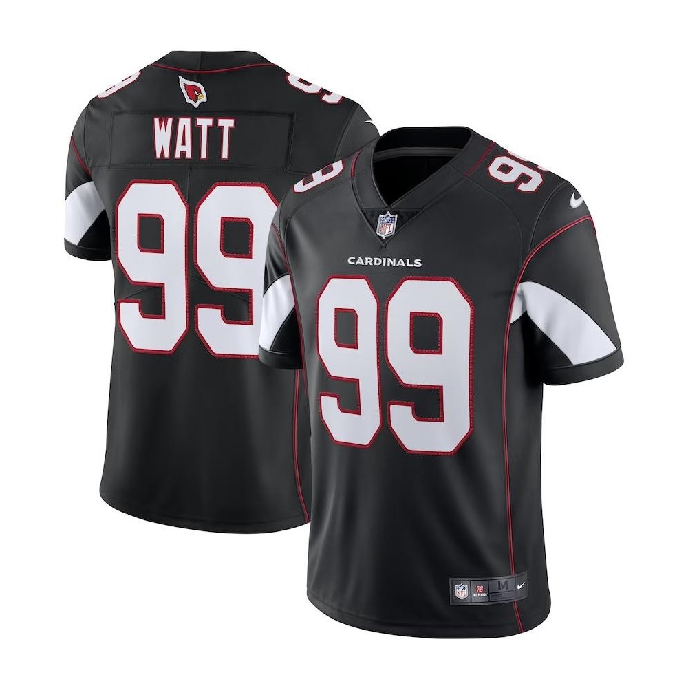 Men's Arizona Cardinals J.J. Watt Number 99 Nike Cardinal Vapor Limited Jersey