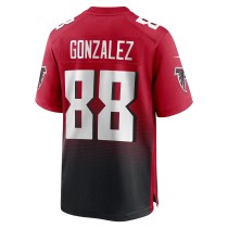 Men's Atlanta Falcons Tony Gonzalez Number 88 Nike Game Retired Player Jersey