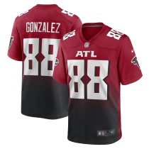 Men's Atlanta Falcons Tony Gonzalez Number 88 Nike Game Retired Player Jersey