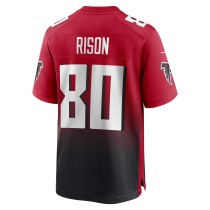 Men's Atlanta Falcons Andre Rison Number 80 Nike Game Retired Player Jersey