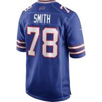 Men's Buffalo Bills Bruce Smith Number 78 Nike Royal Game Retired Player Jersey