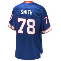 Men's Buffalo Bills Bruce Smith Number 78 NFL Pro Line Royal Retired Player Replica Jersey