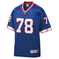 Men's Buffalo Bills Bruce Smith Number 78 NFL Pro Line Royal Retired Player Replica Jersey