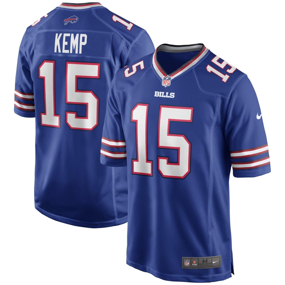 Men's Buffalo Bills Jack Kemp Number 15 Nike Royal Game Retired Player Jersey