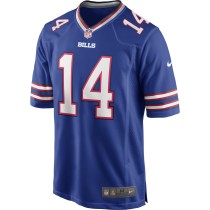 Men's Buffalo Bills Frank Reich Number 14 Nike Royal Game Retired Player Jersey