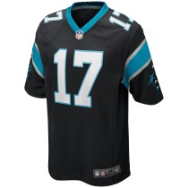 Men's Carolina Panthers Jake Delhomme Number 17 Nike Game Retired Player Jersey