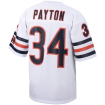 Men's Chicago Bears 1983 Walter Payton Number 34 Mitchell & Ness Navy Authentic Throwback Retired Player Jersey