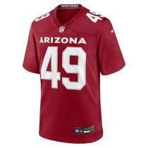 Men's Arizona Cardinals Starling Thomas V Number 49 Nike Cardinal Team Game Jersey