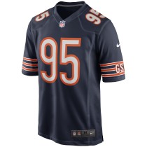 Men's Chicago Bears Richard Dent Number 95 Nike Navy Game Retired Player Jersey