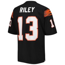 Men's Cincinnati Bengals 1981 Ken Riley Number 13 Mitchell & Ness Black Authentic Throwback Retired Player Jersey