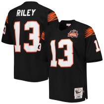 Men's Cincinnati Bengals 1981 Ken Riley Number 13 Mitchell & Ness Black Authentic Throwback Retired Player Jersey