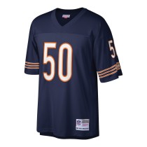 Men's Chicago Bears Mike Singletary Number 50 Mitchell & Ness Navy Retired Player Legacy Replica Jersey