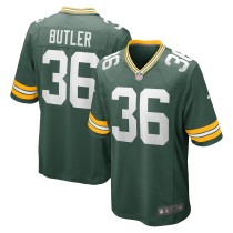 Men's Green Bay Packers LeRoy Butler Number 36 Nike Green Retired Player Game Jersey